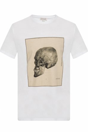 Skull motif t-shirt, zdjęcie 1 Skull motif t-shirt od Alexander McQueen